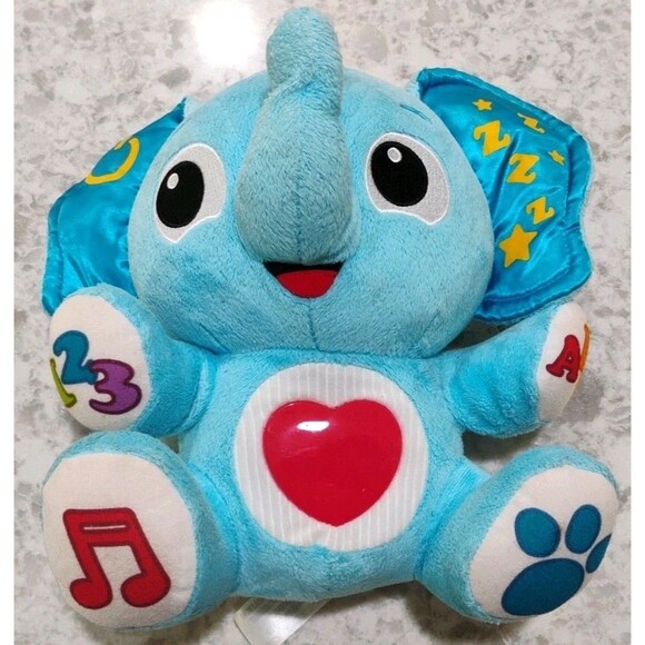 Little Tikes My Buddy TRIUMPHANT Interactive Blue Elephant Plush Day/Night Mode. - Picture 1 of 7
